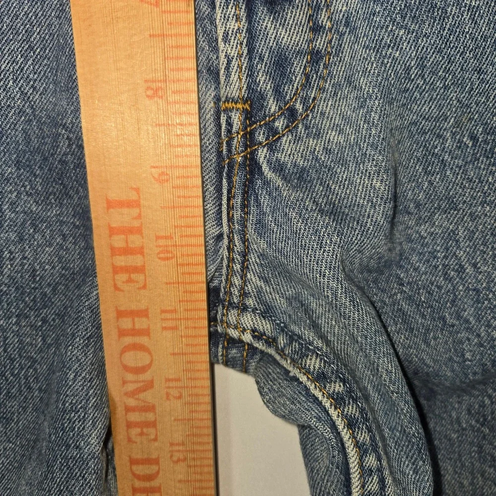Levis 501 Vintage Made in France Blue Denim Straight Leg Jeans Mens 31x36 90s